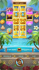 วิเคราะห์หน้าจอกระดานเกม Hawaiian Tiki